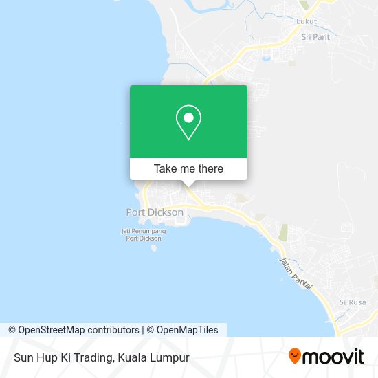 Sun Hup Ki Trading map