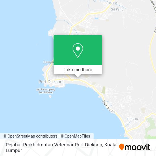 Pejabat Perkhidmatan Veterinar Port Dickson map