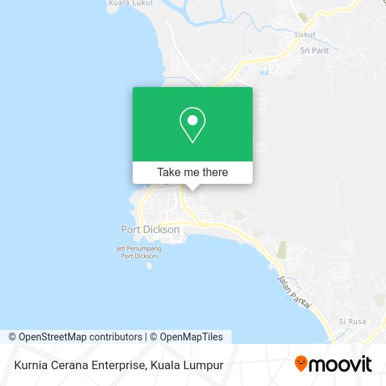 Kurnia Cerana Enterprise map