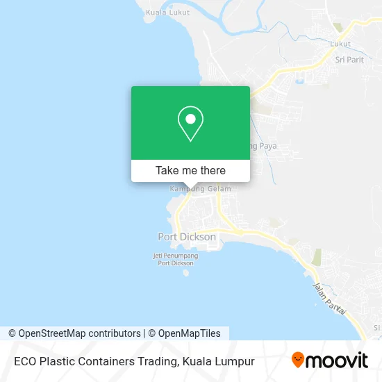 ECO Plastic Containers Trading map