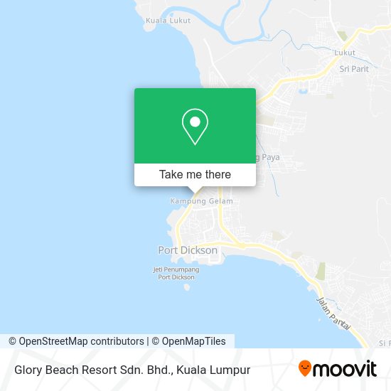 Glory Beach Resort Sdn. Bhd. map