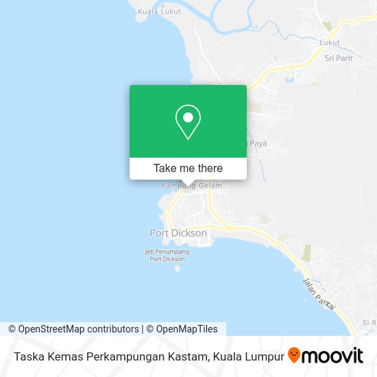 Taska Kemas Perkampungan Kastam map