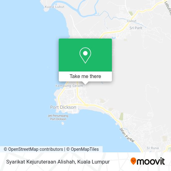 Peta Syarikat Kejuruteraan Alishah