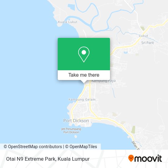 Otai N9 Extreme Park map