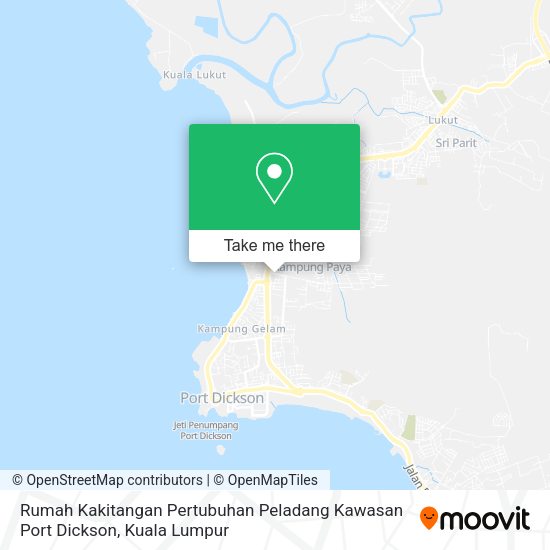 Peta Rumah Kakitangan Pertubuhan Peladang Kawasan Port Dickson