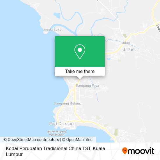 Kedai Perubatan Tradisional China TST map