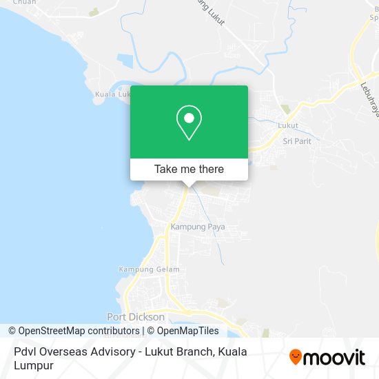 Peta Pdvl Overseas Advisory - Lukut Branch