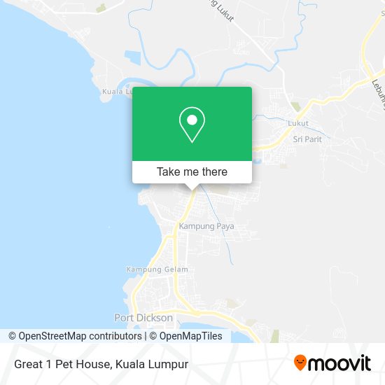 Great 1 Pet House map