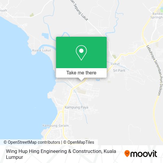 Peta Wing Hup Hing Engineering & Construction
