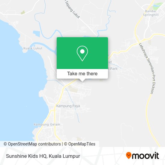 Sunshine Kids HQ map