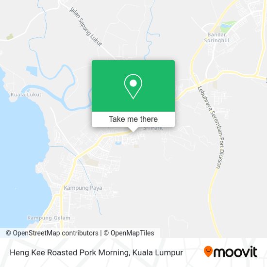 Heng Kee Roasted Pork Morning map