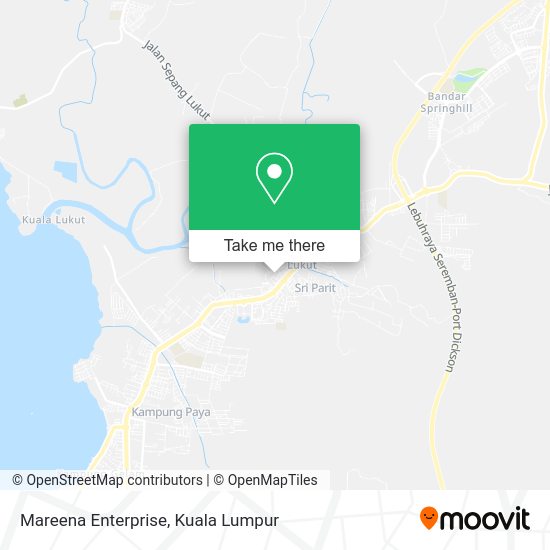 Mareena Enterprise map