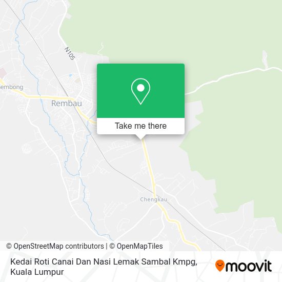 Peta Kedai Roti Canai Dan Nasi Lemak Sambal Kmpg