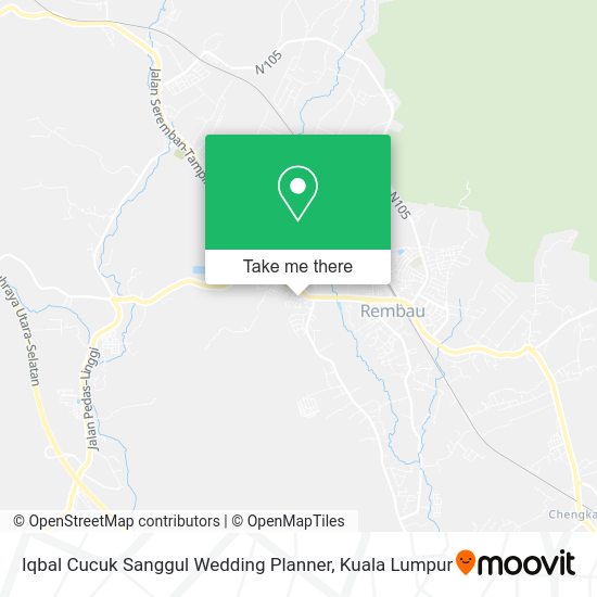 Peta Iqbal Cucuk Sanggul Wedding Planner