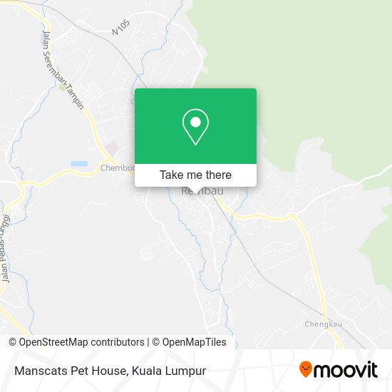 Manscats Pet House map