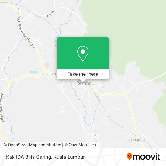 Peta Kak IDA Bilis Garing