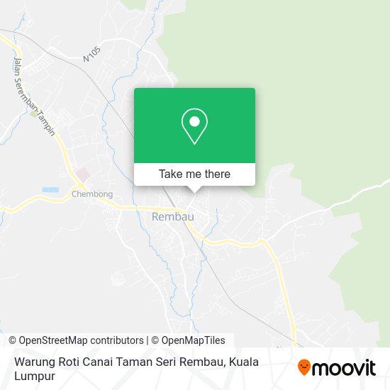 Peta Warung Roti Canai Taman Seri Rembau