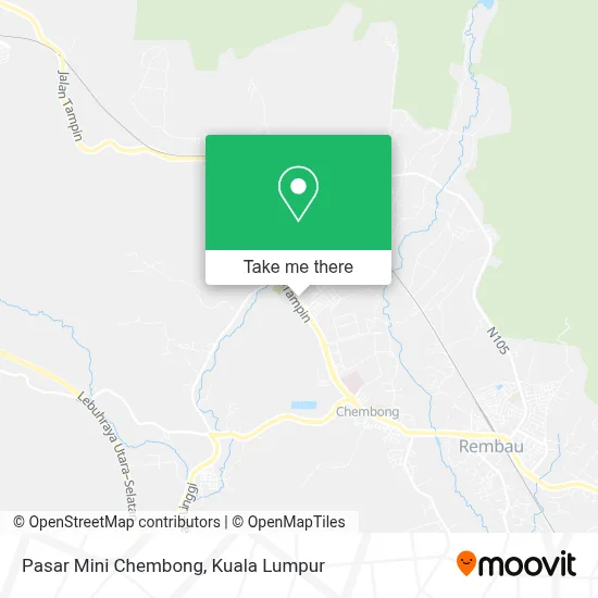 Pasar Mini Chembong map