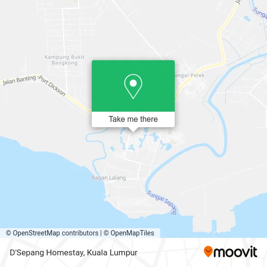 D'Sepang Homestay map