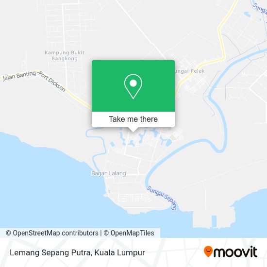 Lemang Sepang Putra map