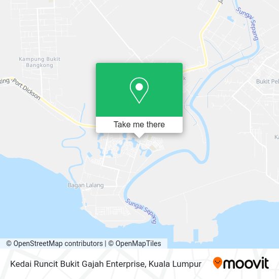 Kedai Runcit Bukit Gajah Enterprise map