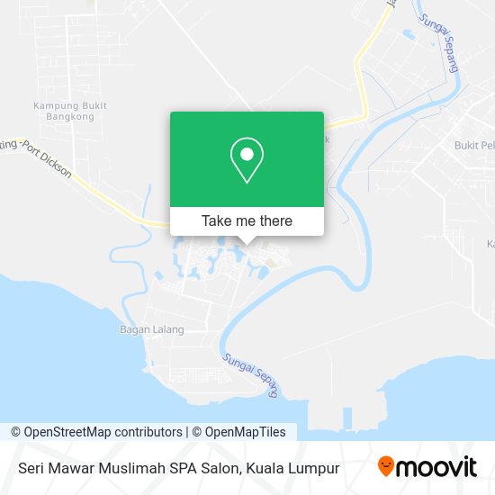 Seri Mawar Muslimah SPA Salon map