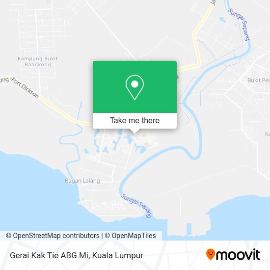 Gerai Kak Tie ABG Mi map