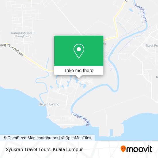 Syukran Travel Tours map