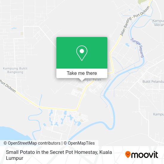 Small Potato in the Secret Pot Homestay map