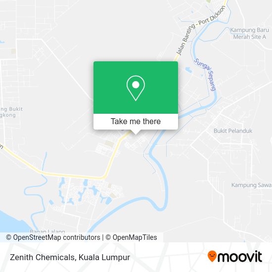 Zenith Chemicals map