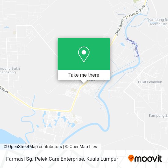 Peta Farmasi Sg. Pelek Care Enterprise