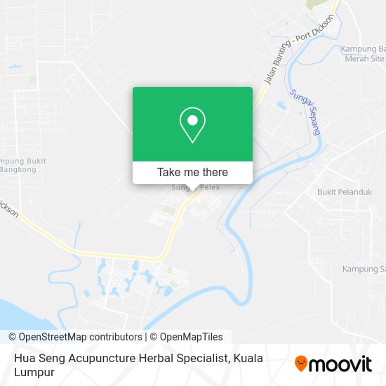 Hua Seng Acupuncture Herbal Specialist map