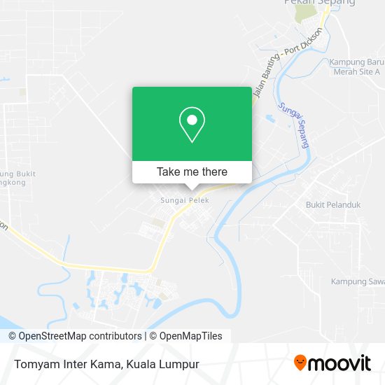 Peta Tomyam Inter Kama