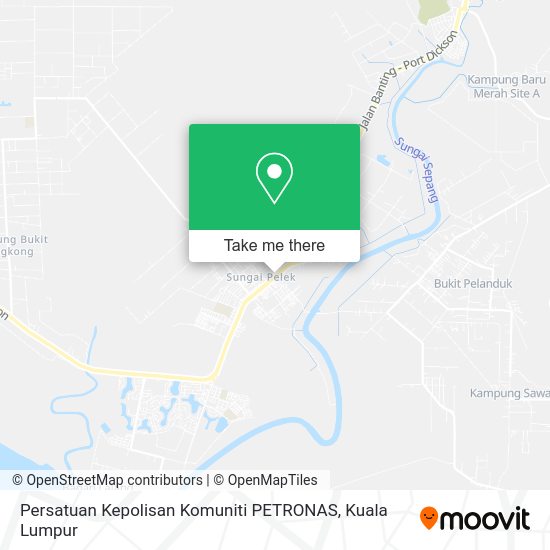 Peta Persatuan Kepolisan Komuniti PETRONAS