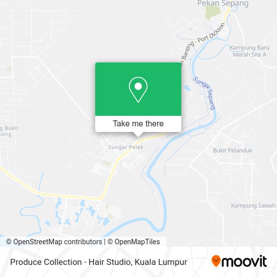 Produce Collection - Hair Studio map
