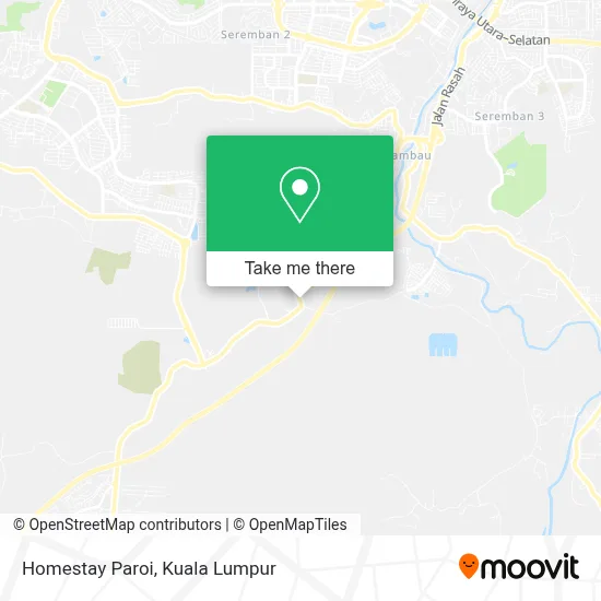 Homestay Paroi map