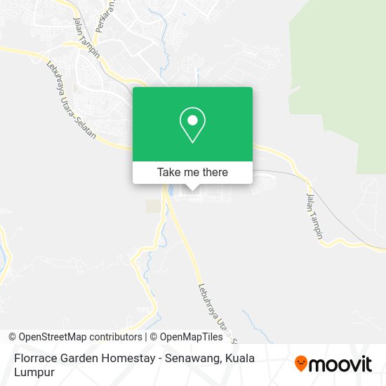 Peta Florrace Garden Homestay - Senawang