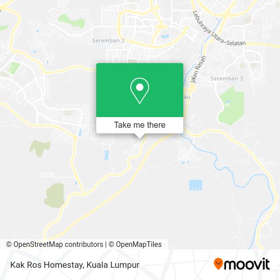 Peta Kak Ros Homestay