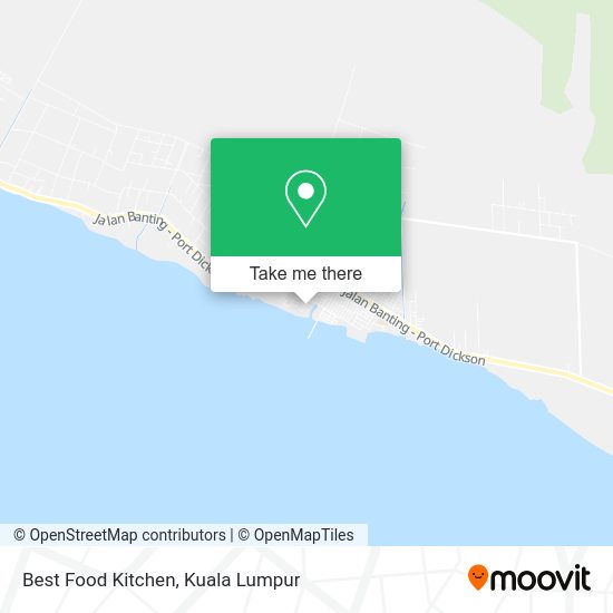 Best Food Kitchen map