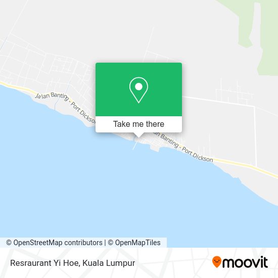 Resraurant Yi Hoe map
