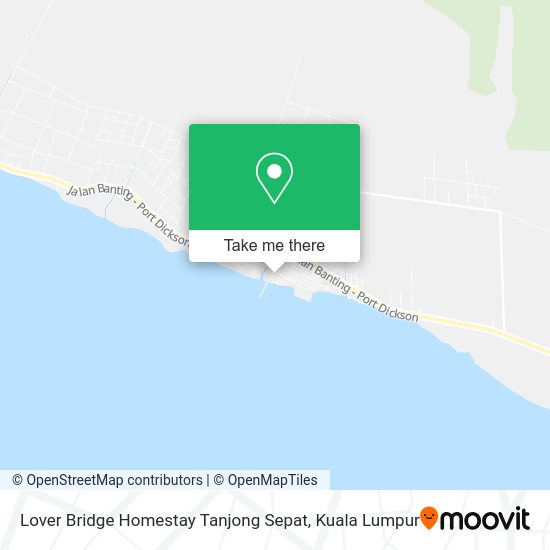 Lover Bridge Homestay Tanjong Sepat map