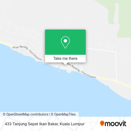 433 Tanjung Sepat Ikan Bakar map