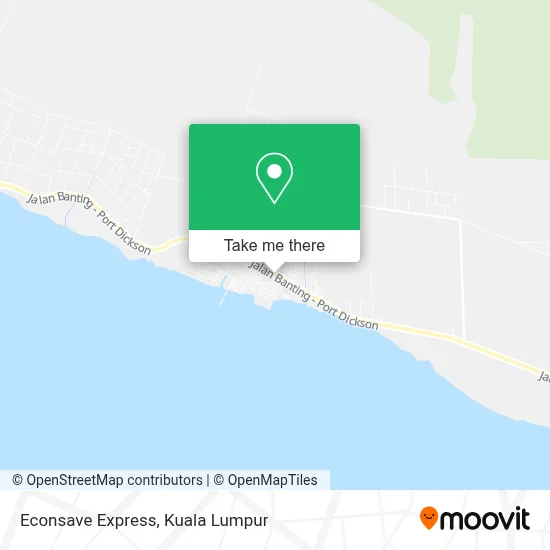 Econsave Express map