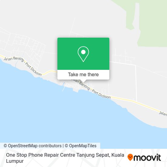 Peta One Stop Phone Repair Centre Tanjung Sepat