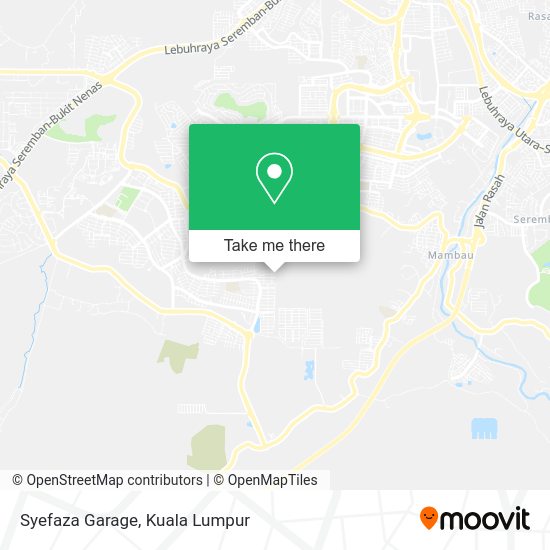 Peta Syefaza Garage