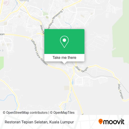 Restoran Tepian Selatan map