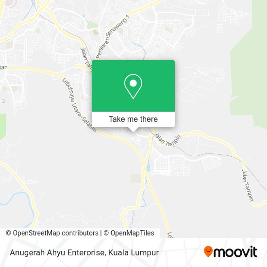 Anugerah Ahyu Enterorise map
