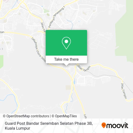 Guard Post Bandar Seremban Selatan Phase 3B map