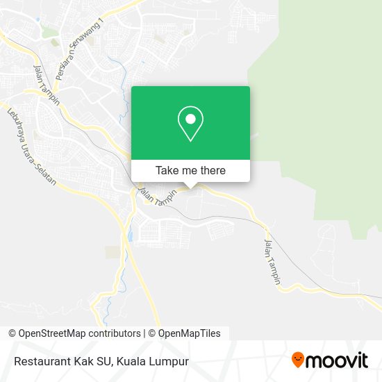 Restaurant Kak SU map