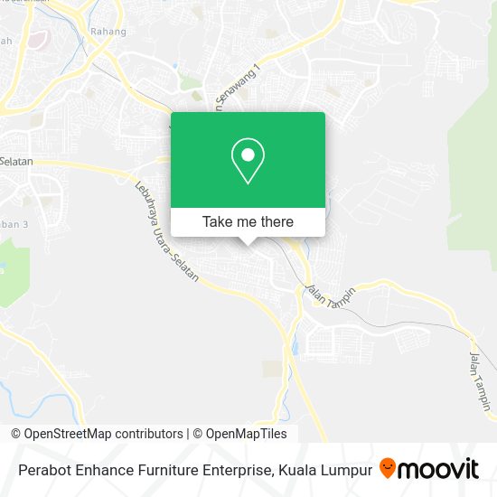 Perabot Enhance Furniture Enterprise map